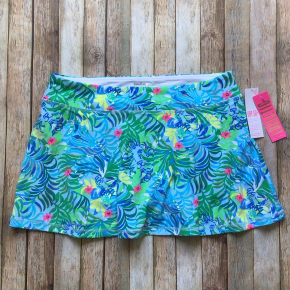Lilly Pulitzer Pants - NWT Lilly Pulitzer Luxletic Aila Skort Via Parigi
